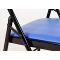 Wholesale cheap iron cushion metal folding chair